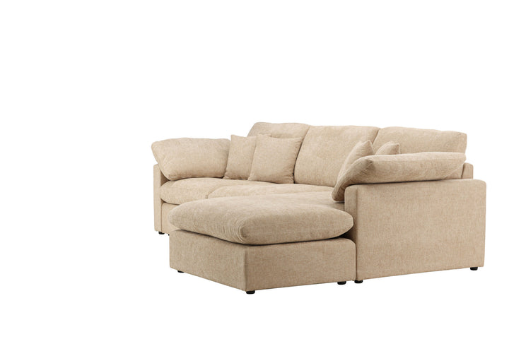 Vind Amalfi Corner Sofa - Sand Fabric /