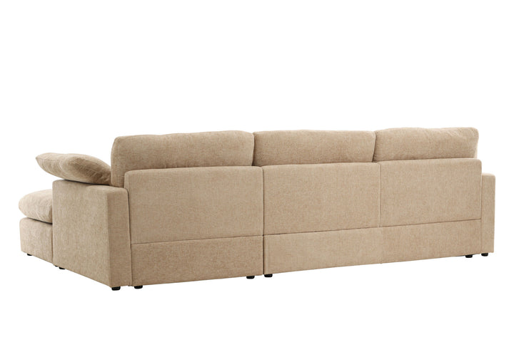 Vind Amalfi Corner Sofa - Sand Fabric /