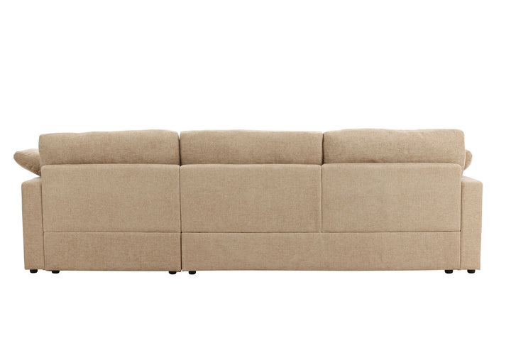 Vind Amalfi Corner Sofa - Sand Fabric /