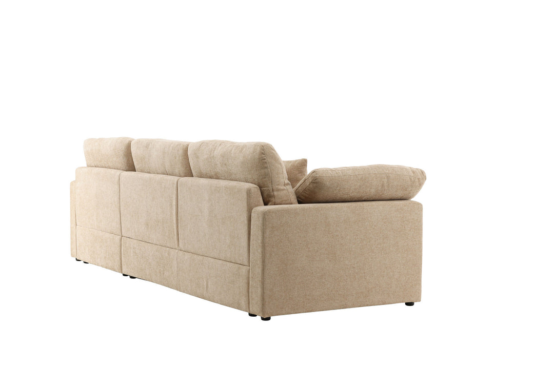 Vind Amalfi Corner Sofa - Sand Fabric /