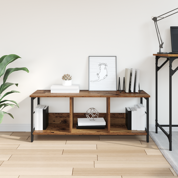 Bogreol Gammelt træ 102 x 32 x 40,5 cm Konstrueret træ