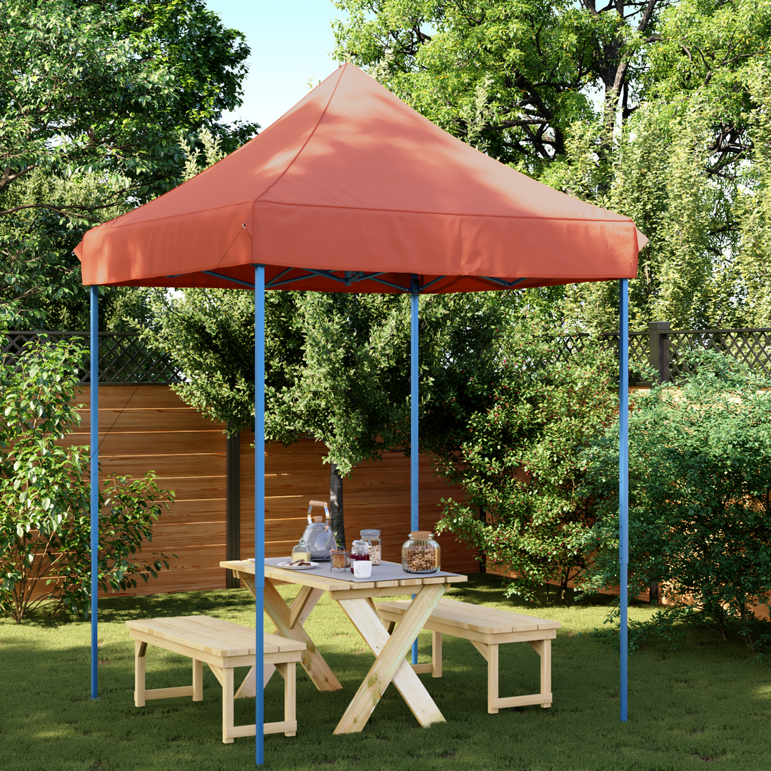 Party Tent Terrakotta 200 x 200 x 306 cm Oxford stof