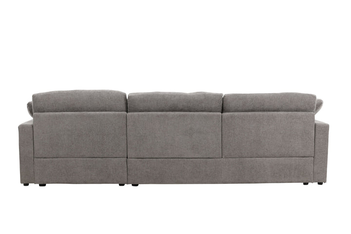 Vind Amalfi Corner Sofa - Dark Grey Fabric /