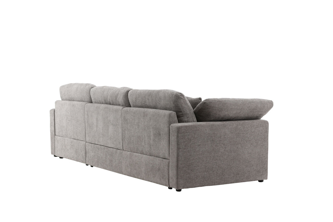 Vind Amalfi Corner Sofa - Dark Grey Fabric /