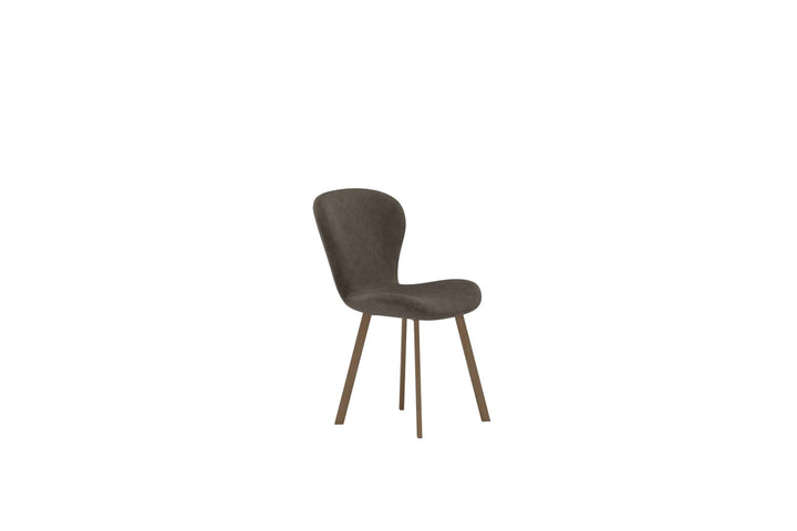 Venture Home Lilja Spisebordsstol - 2-pak - Mokka / Brun Hør