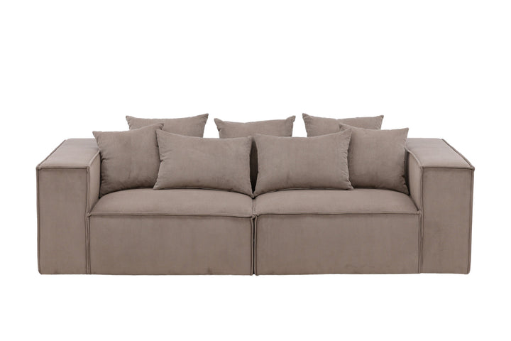 Vind Gillholmen Sofa - Brown / Manchester