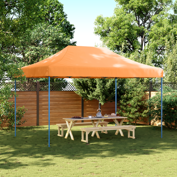 Party Tent Orange 292 x 440 x 315 cm Oxford stof