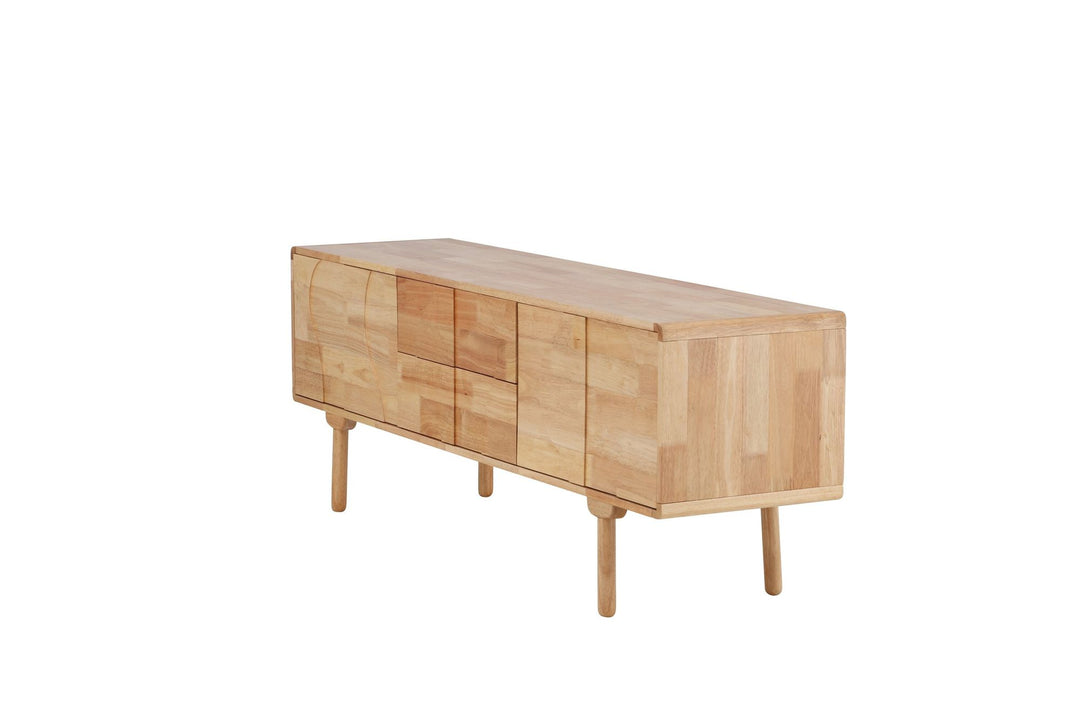 Vind Skärhamn Skab 180x45x65 cm - Naturgummitræ