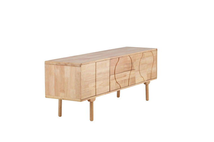 Vind Skärhamn Skab 180x45x65 cm - Naturgummitræ