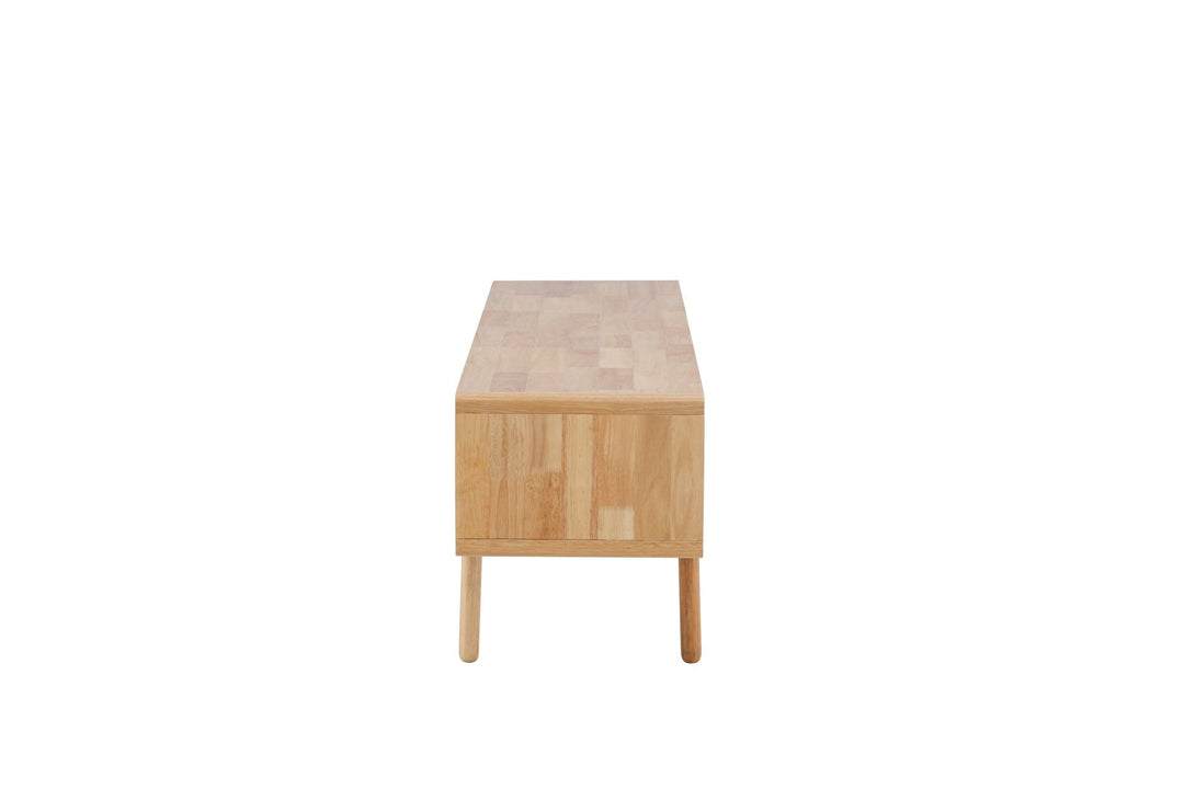 Vind Skärhamn TV-skab 200x45x55 cm - Naturgummitræ