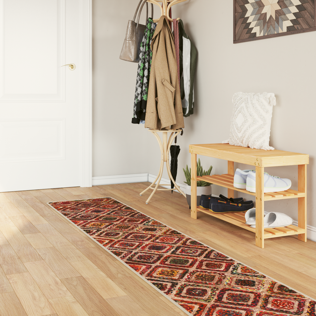 Tæppe Runner MARSA Flerfarvet 50 x 400 cm Polyester og PVC