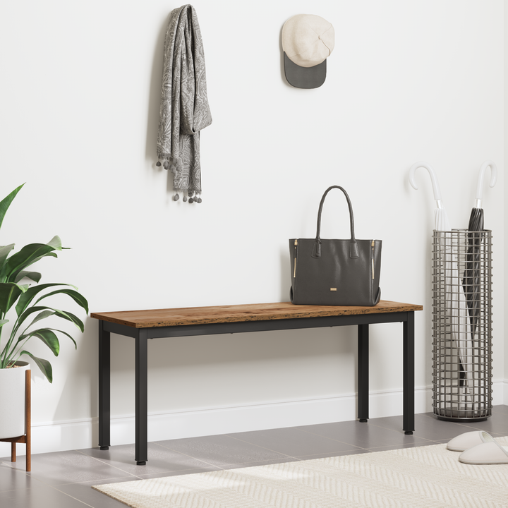 bænk Gammelt træ 110 x 35 x 45 cm Konstrueret træ