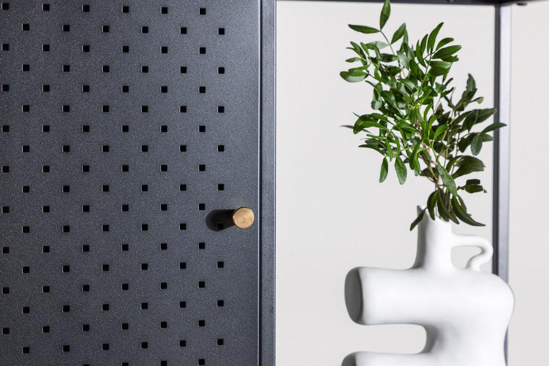Venture Home Porto Seguro Storage - Black / Black