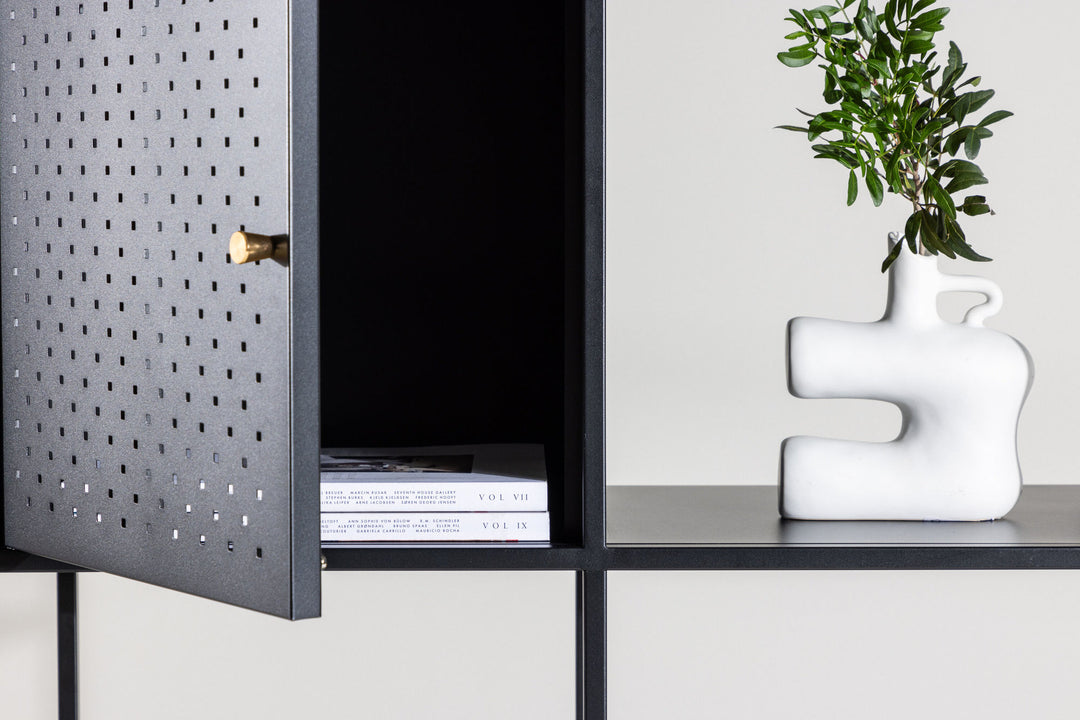 Venture Home Porto Seguro Storage - Black / Black