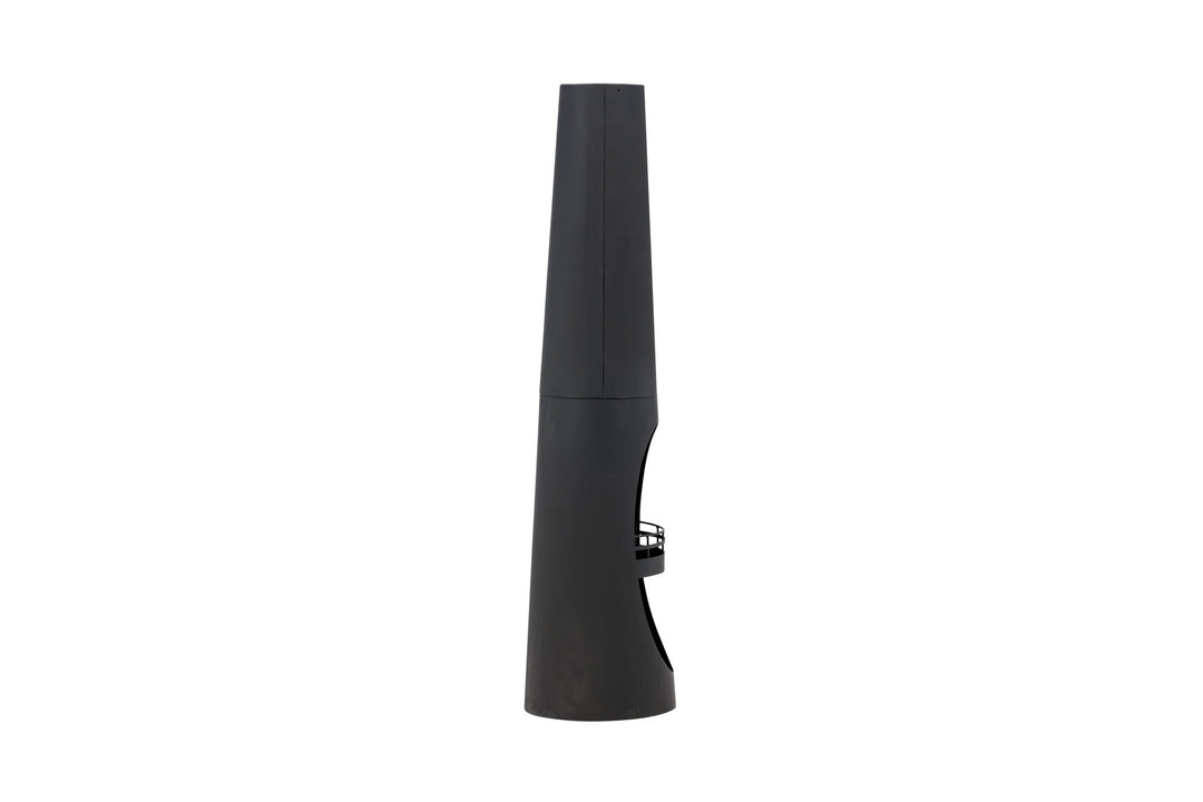 Venture Home Bastian Fire Basket - Black