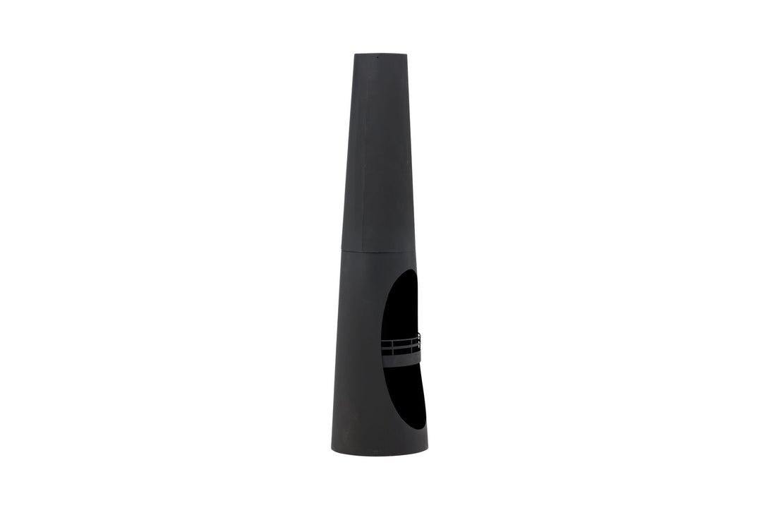 Venture Home Bastian Fire Basket - Black