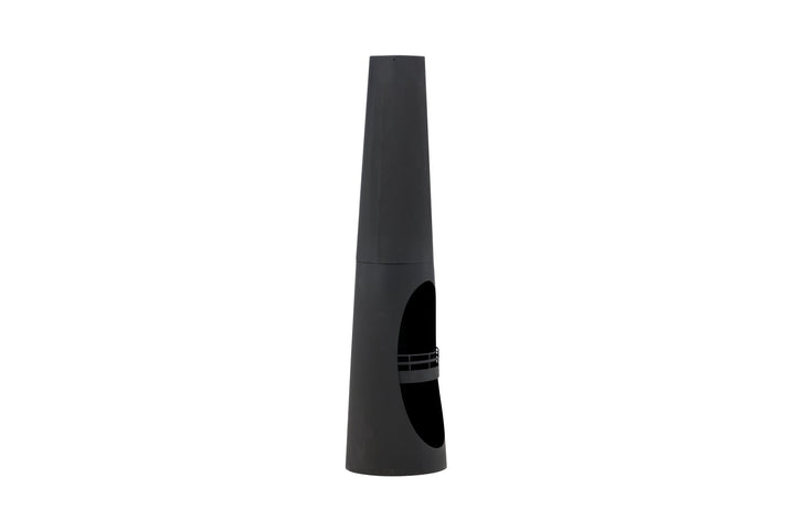 Venture Home Bastian Fire Basket - Black
