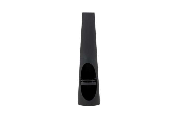 Venture Home Bastian Fire Basket - Black