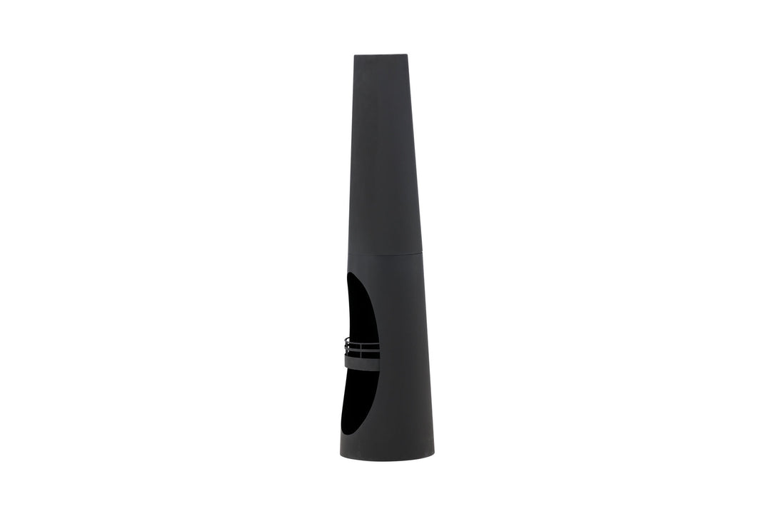 Venture Home Bastian Fire Basket - Black