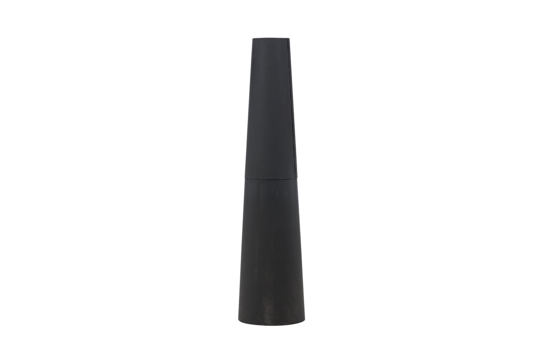Venture Home Bastian Fire Basket - Black