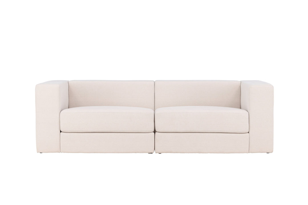 Venture Home Lumi 3-seat Sofa - White Linen /