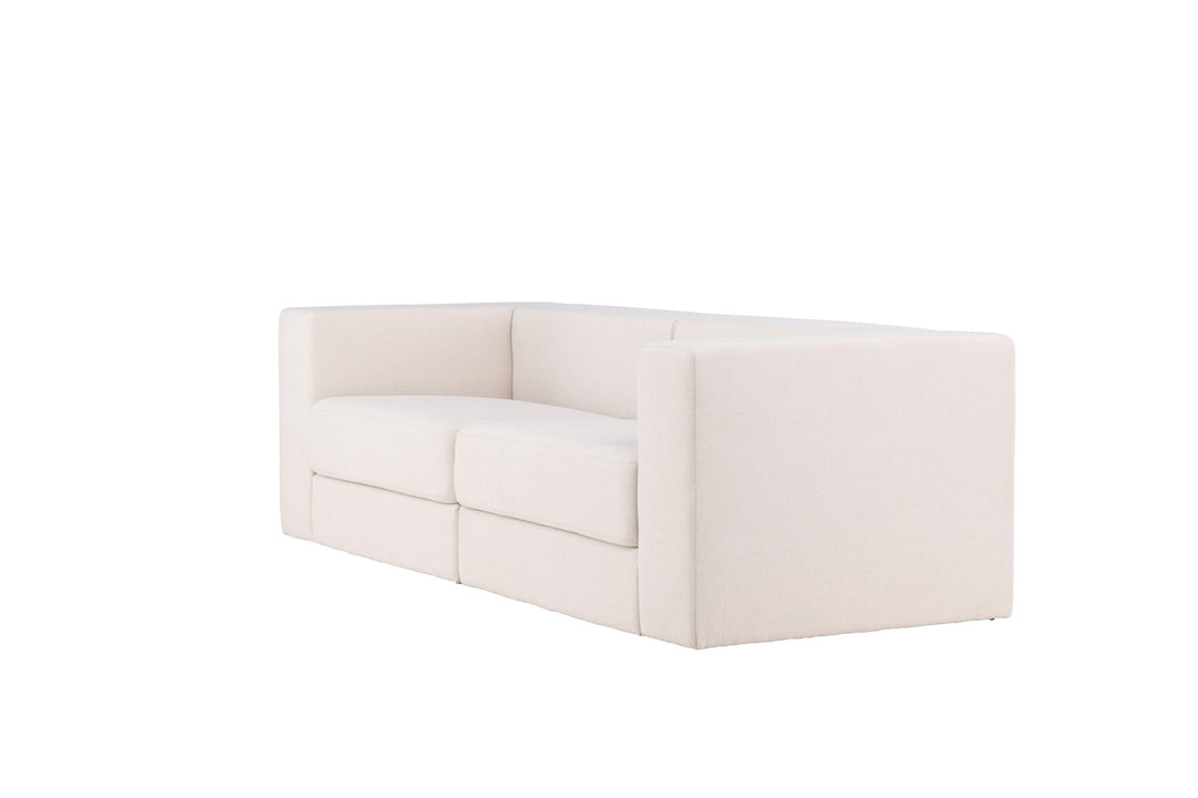 Venture Home Lumi 3-seat Sofa - White Linen /