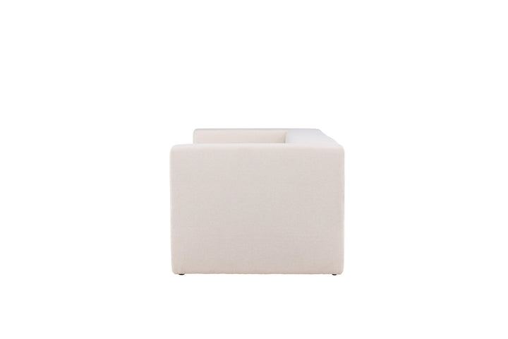 Venture Home Lumi 3-seat Sofa - White Linen /