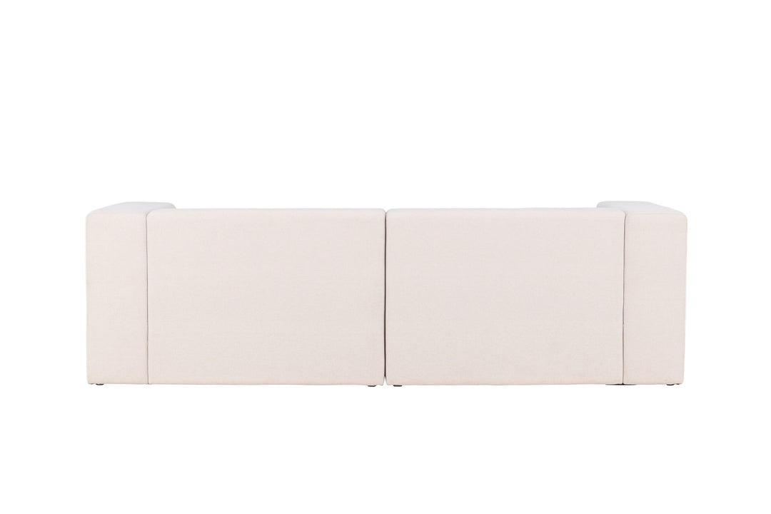 Venture Home Lumi 3-seat Sofa - White Linen /