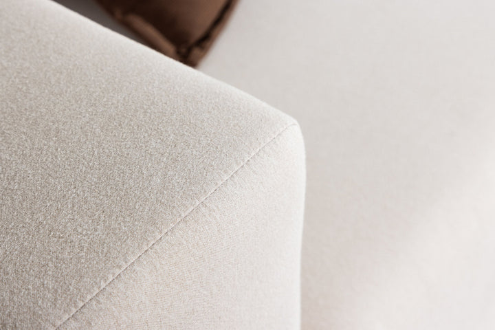 Venture Home Lumi 3-seat Sofa - White Linen /