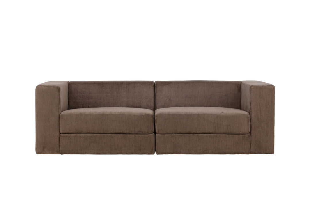 Venture Home Lumi 3-seat Sofa - Brown Linen /
