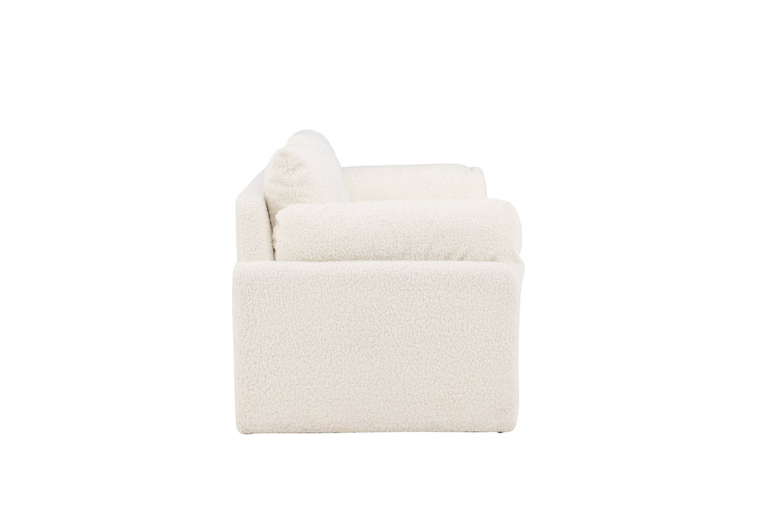 Venture Home Vindel Sofa - / White Teddy