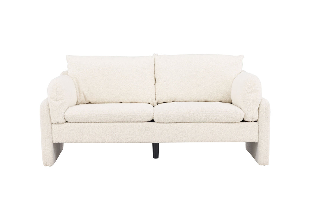Venture Home Vindel Sofa - / White Teddy