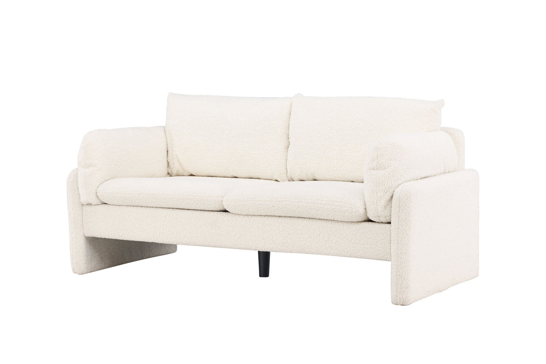 Venture Home Vindel Sofa - / White Teddy