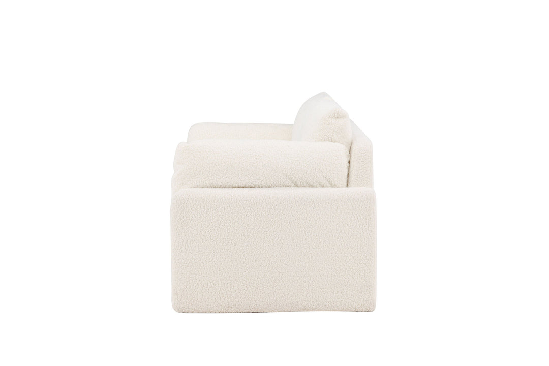 Venture Home Vindel Sofa - / White Teddy