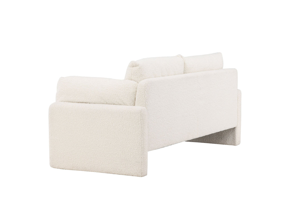 Venture Home Vindel Sofa - / White Teddy
