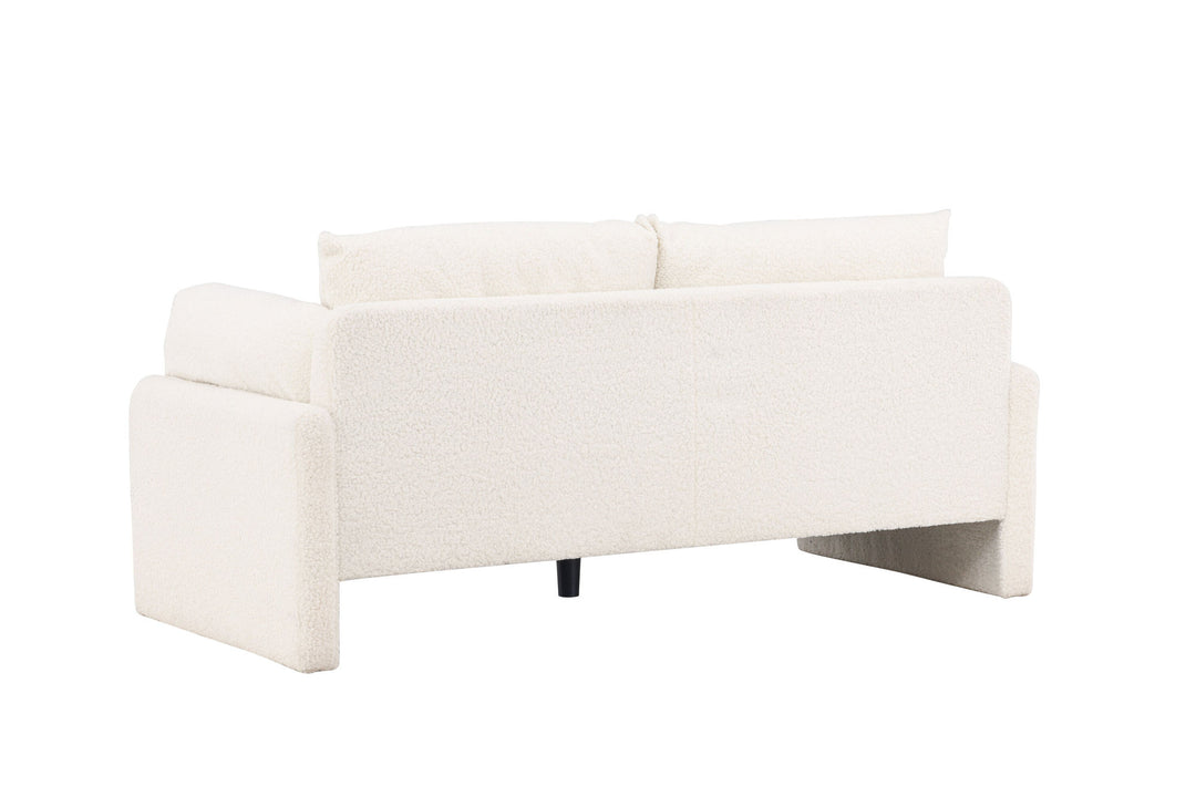 Venture Home Vindel Sofa - / White Teddy