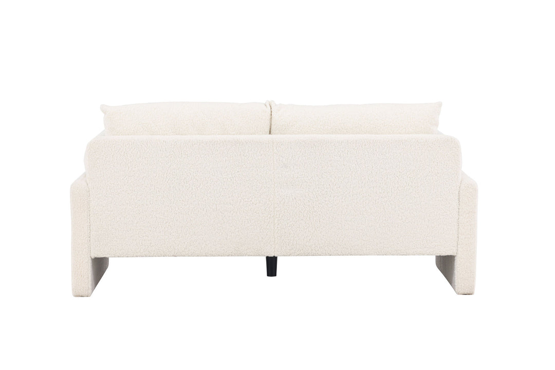 Venture Home Vindel Sofa - / White Teddy