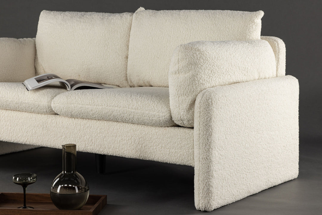 Venture Home Vindel Sofa - / White Teddy