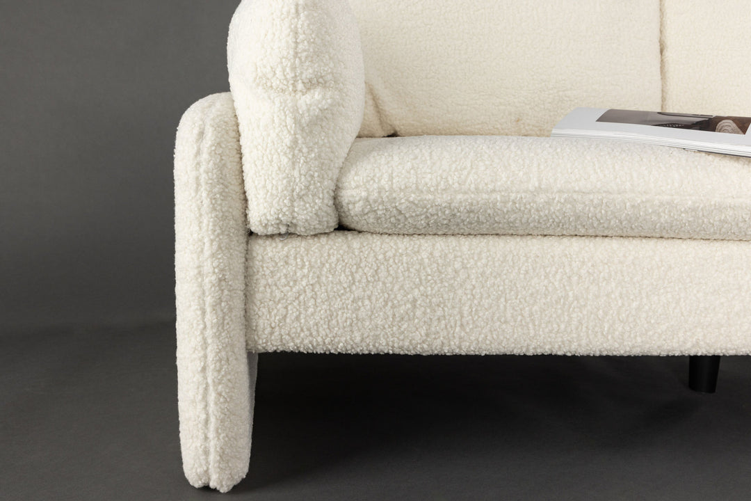 Venture Home Vindel Sofa - / White Teddy