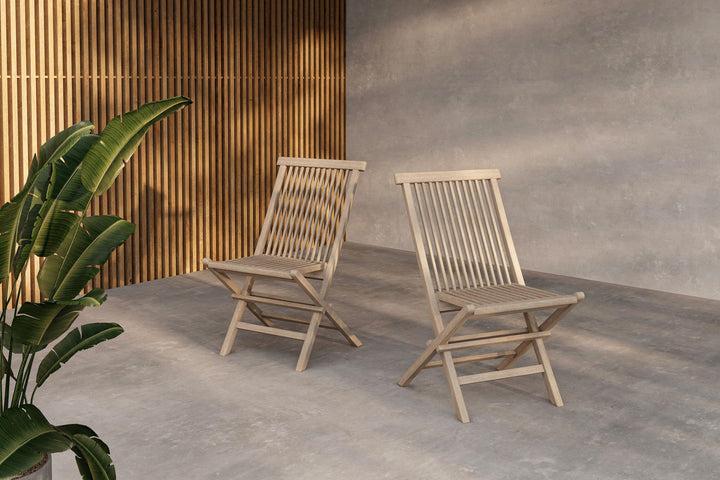Venture Home Kenya Dining Chair 2-Pack - Whitewash