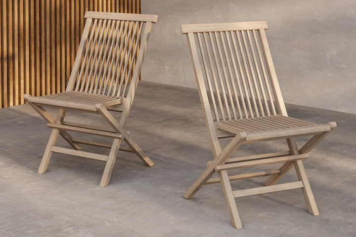 Venture Home Kenya Dining Chair 2-Pack - Whitewash