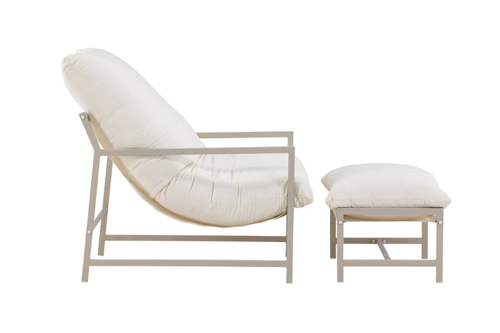 Venture Home Corso Lounge Chair - Beige / Beige