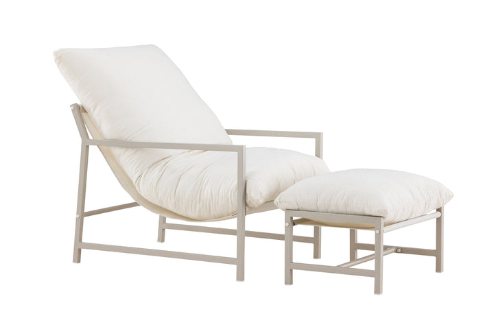 Venture Home Corso Lounge Chair - Beige / Beige