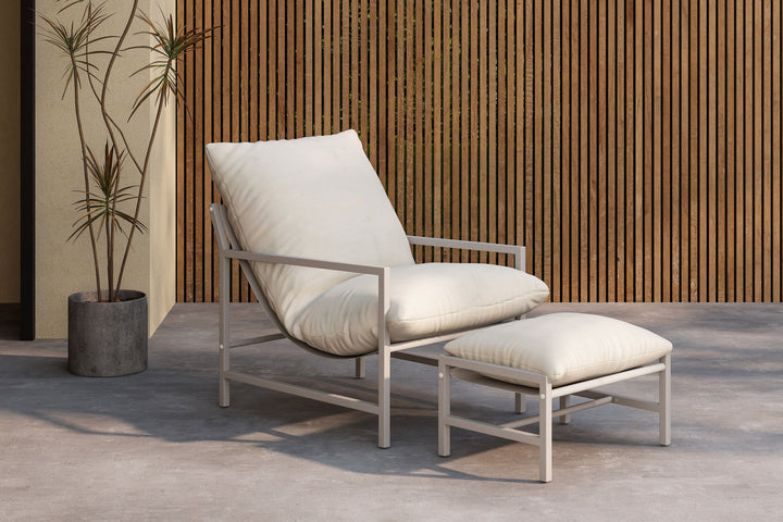 Venture Home Corso Lounge Chair - Beige / Beige