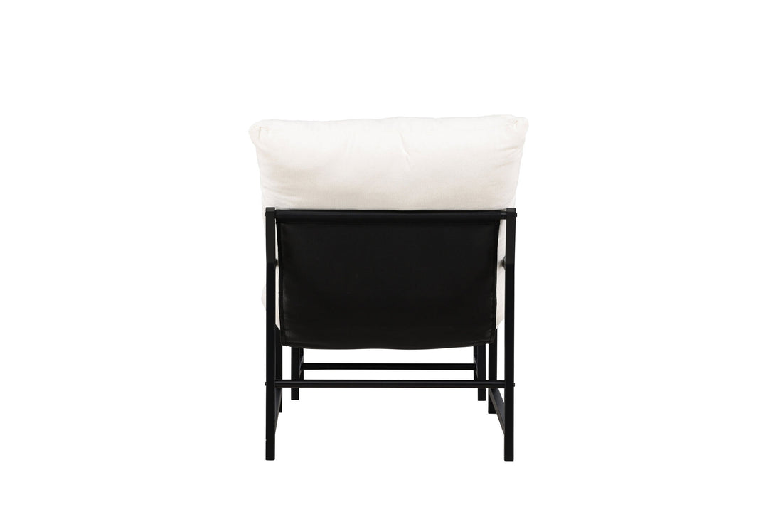 Venture Home Corso Lounge Chair - Black / Beige