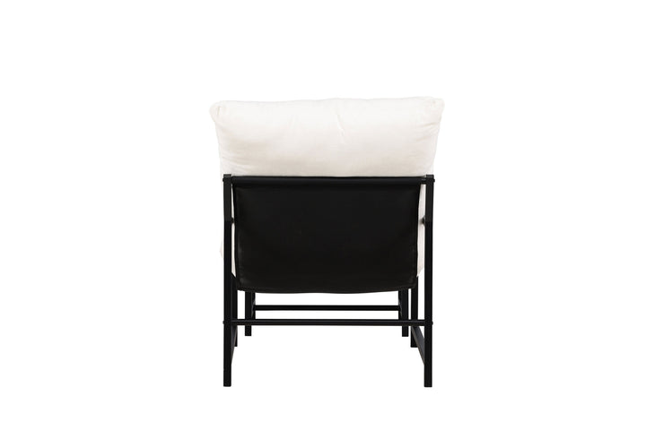 Venture Home Corso Lounge Chair - Black / Beige