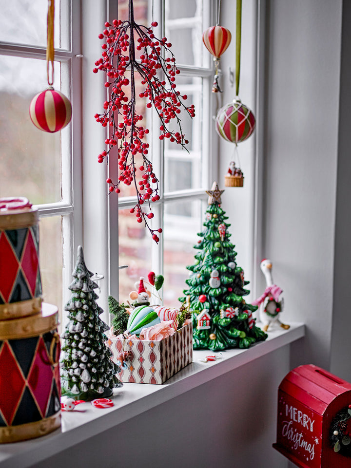 Bloomingville Carlo Deko, Rød, MDF