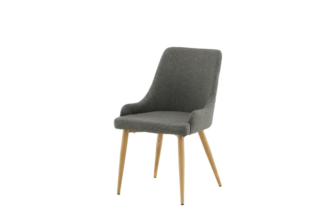 Venture Home Plaza Matstol - Ek-Look / Mörkgrå Ersätts av 27700-450