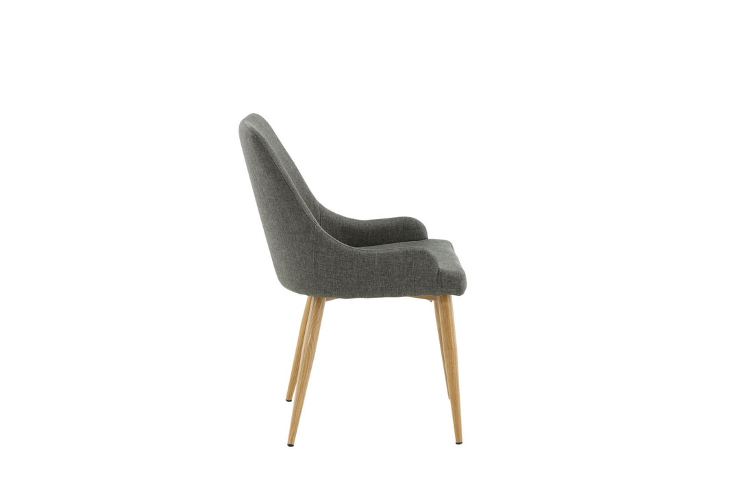 Venture Home Plaza Matstol - Ek-Look / Mörkgrå Ersätts av 27700-450