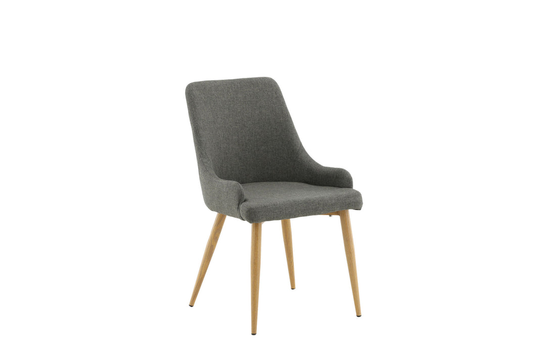 Venture Home Plaza Matstol - Ek-Look / Mörkgrå Ersätts av 27700-450